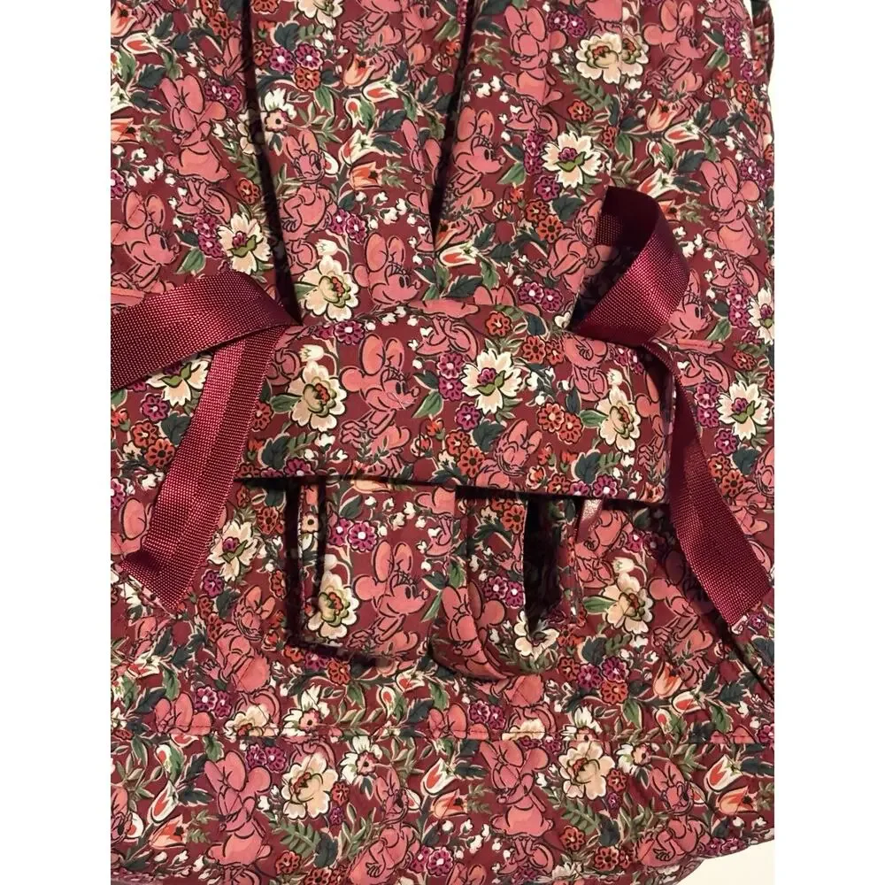 Vera Bradley Minnie Mouse Daisy Duck Hidden Hearts Lrg Backpack Bag Travel EXACT